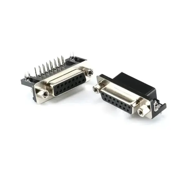 kf-S2124b97ccafe4eb5b8dbb7199729f1d33-5PCS-DR9-DR15-DR25-DR37-Hole-Pin-Female-Male-Right-Angle-Welded-D-sub-Connector-RS232.webp DR9 DR15 DR25 DR37 Hole/Pin Female Male Right Angle Welded D-sub Connector RS232 Serial Port Adapter DB9 9/15/25/37 Pin