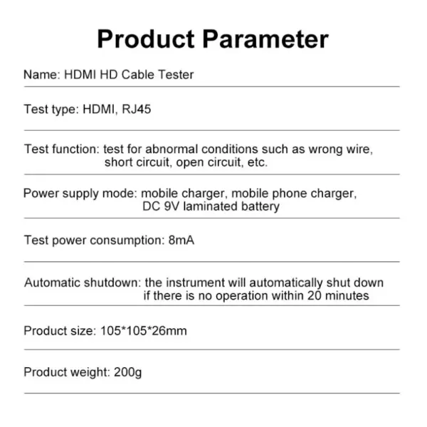 kf-S236c29f88ce344acbad2635fb0323b41e-Network-Cable-Tester-Wire-Line-Finder-Multifunction-Industrial-Control-Elements-for-RJ45-RJ11-HDMI-Customized.webp Network Cable Tester Wire Line Finder Multifunction Industrial Control Elements for RJ45 RJ11 HDMI Customized
