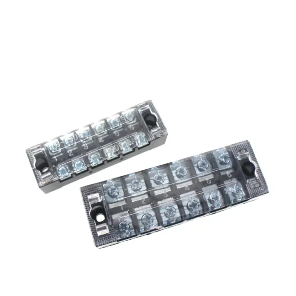 kf-S41debb8a659347fea498dc22162180527-5Pcs-600V-15A-TB2504-TB2505-TB2506-TB2510-TB2512-Positions-Screw-Electric-Wire-Connection-Barrier-Terminal-Strip.webp 15A TB2504 TB2505 TB2506 TB2510 TB2512 Positions Screw Electric Wire Connection Barrier Terminal Strip