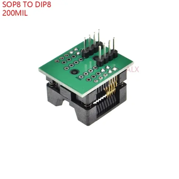 kf-S453ac7c09ee946398da47f00688d0e59f-Sop8-Sop14-Sop16-Sop20-Sop28-44-Tssop8-Tssop16-Tssop20-Tssop28-TQFP32-LQFP44-To-Dip-Programmer-Adapter.webp Sop8/Sop14/Sop16/Sop20/Sop28/44/Tssop8/Tssop16/Tssop20/Tssop28/TQFP32/LQFP44 To Dip Programmer Adapter Socket 150/208/173/300mil
