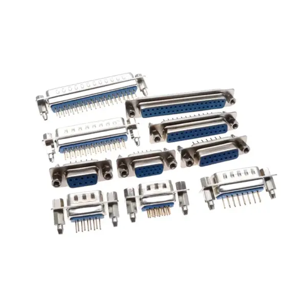 kf-S5720557b779545639f6829cf997fc4048-1PCS-DB9-DB15-DB25-DB37-9-15-25-37-Pin-Straight-180-Degree-Male-Female-Plug.webp DB9 DB15 DB25 DB37 Straight 180 Degree Male Female Plug D-sub PCB Mounting Connector