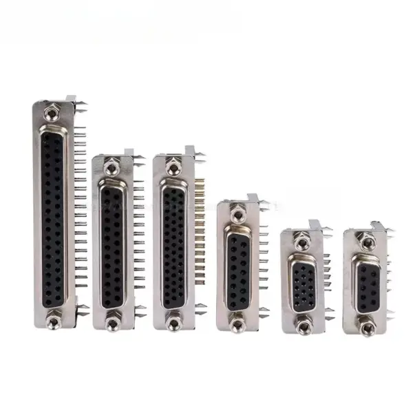 kf-S595ec912f067478b911e59252a53e4b8X-5PCS-DR9-DR15-DR25-DR37-Hole-Pin-Female-Male-Right-Angle-Welded-D-sub-Connector-RS232.webp DR9 DR15 DR25 DR37 Hole/Pin Female Male Right Angle Welded D-sub Connector RS232 Serial Port Adapter DB9 9/15/25/37 Pin