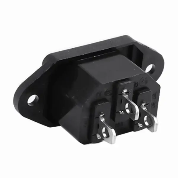 kf-S8957f3050b6448a18044c46ec40e7696W-IEC320-10A-250V-Black-Male-female-docking-Plug-Connector-Rewireable-C13-C14-Plug-Rewirable-Power-Konektor.webp IEC320 10A 250V Black Male female docking Plug Connector Rewireable C13 C14 Plug Rewirable Power Konektor 3 Pin AC Socket