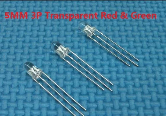 kf-S8c1dcd1b7c5f4e938e009cd47d6aa1f1B-20PCS-F5-5mm-LED-Red-Green-Light-Emitting-Diode-Common-Anode-Cathode-3pin-3P-Positive-Negative.webp F5 5mm LED Red+Green Light Emitting Diode Common Anode Cathode 3pin 3P Positive Negative Transparent / Fog Type RGB Blue