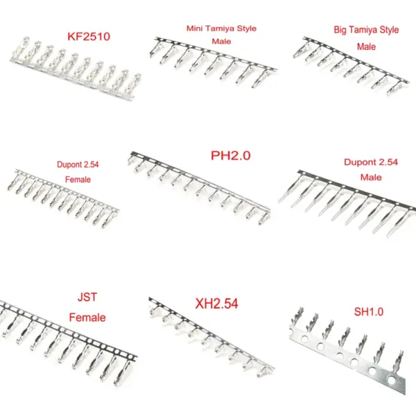 kf-Sc9b29339165e409fa1eb6b8f3c4c1bddP-100PCS-Terminals-Female-Male-PH2-0-JST1-25-XH2-54-SH1-0-Small-Tamiya-Style-Big.webp Terminals Female Male PH2.0/JST1.25/XH2.54/SH1.0/Small Tamiya Style/Big Tamiya Style/DuPont 2.54/VH/SM/KF2510/CH3.96 Reed
