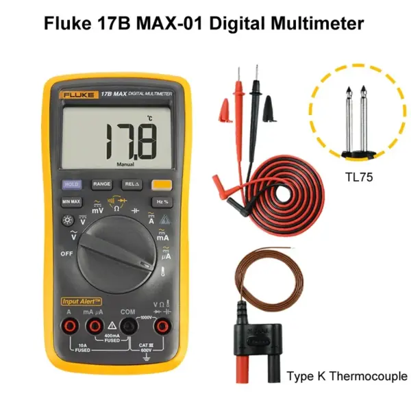 kf-Sd782caf04bf24e45aa08d00a46fef01bd-fluke-Multimeter-FLK-17B-MAX-01-CN.webp Fluke Multimeter FLK-17B MAX-01/CN