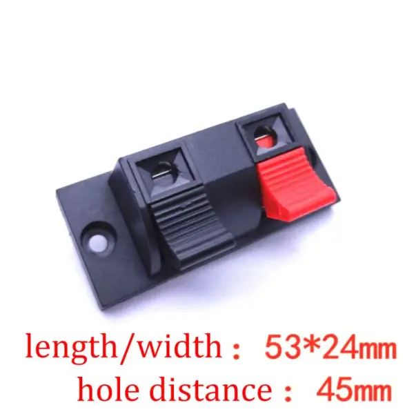 kf-Sf912c6d4138e43c293d1bca89e719de0w-2pcs-Connector-Terminal-2P-4P-Positions-Push-In-Jack-Spring-Load-Audio-power-supply-Speaker-Breadboard.webp Connector Terminal 2P 4P Positions Push In Jack Spring Load Audio power supply Speaker Breadboard Clips switch button p1