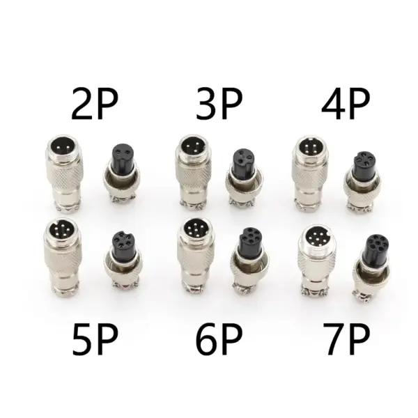 kf-Sffb262f69d974c90bf21b574dd372100q-5-20PCS-GX12-Butt-type-2-3-4-5-6-7-Pin-Electric-Aviation-Socket-Plug.webp GX12 Butt type 2/3/4/5/6/7 Pin Electric Aviation Socket & Plug 12MM Docking Power Male& Female Circular Panel Connector